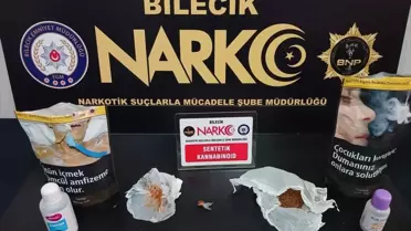 Bilecik'te Uyuşturucu Operasyonu: 2 Gözaltı