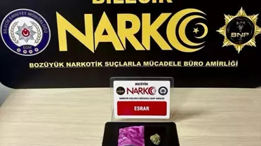 Bozüyük'te Uyuşturucu Şüphelisi Gözaltına Alındı