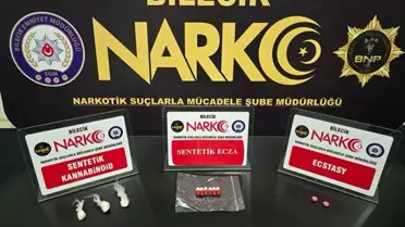 Bilecik'te 4 Şüpheli Uyuşturucu ile Gözaltına Alındı