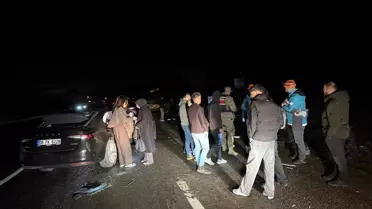 Bingöl'de Ata Çarpan Otomobilde 4 Yaralı