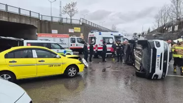 Bingöl'de Trafik Kazası: 5 Yaralı