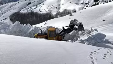 Bitlis'te Karla Mücadele Çalışmaları Devam Ediyor