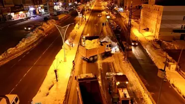 Bitlis'te Karla Mücadele Çalışmaları