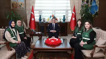 Yeşilay Haftası'nda Vali Karakaya'dan Ziyaret