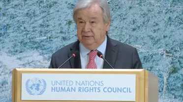BM Genel Sekreteri Guterres'ten İnsan Hakları Vurgusu