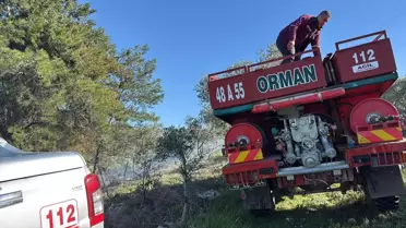 Bodrum'da Yangın Kontrol Altına Alındı