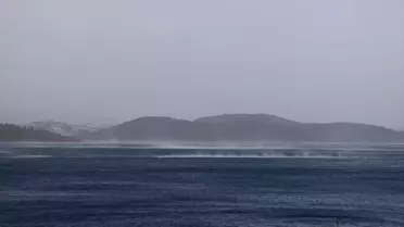 Bodrum'da Fırtına Hayatı Olumsuz Etkiledi