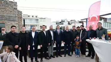 Bodrum'da Bayramlaşma Töreni Düzenlendi