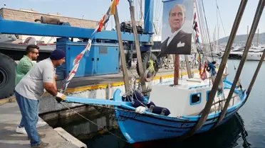 Aksona Teknesi Yeniden Denizde