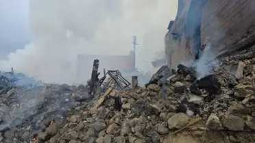 Bolu'da Yangın: 5 Ev ve 8 Samanlık Kül Oldu