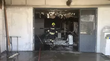 Bolu'da Ev Yangını Kontrol Altına Alındı