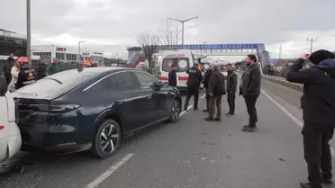 Bolu'da Zincirleme Kaza: 7 Yaralı