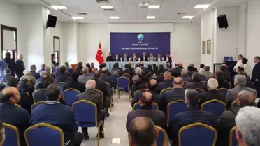 Boyabat'ta Muhtarlar Toplantısı