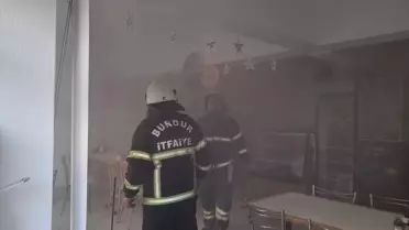 Burdur'da Doğal Gaz Patlaması: 1 Yaralı