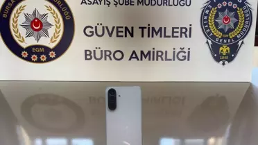 Bursa'da Cep Telefonu Hırsızına Tutuklama