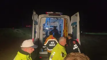 İznik Gölü'ne Düşen Araçta Sürücü Yaralandı