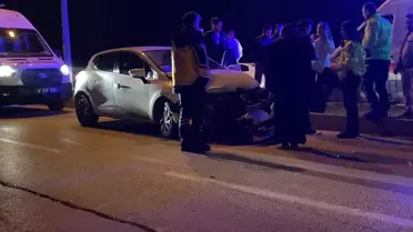 İnegöl'de Trafik Kazası: 1 Yaralı