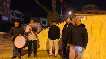 İnegöl'de Sahur İlahileriyle Uyanma