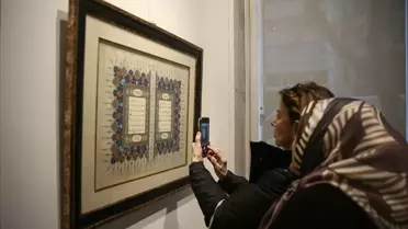 Bursa'da Tezhip Sanatı Sergisi Açıldı