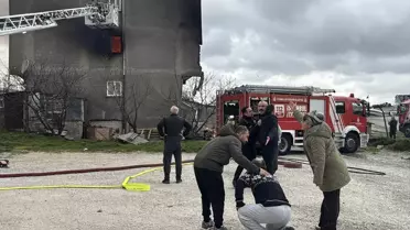 Büyükçekmece'de Yangın, 6 Kişi Kurtarıldı