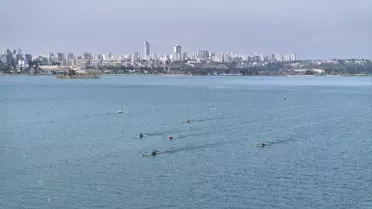 Adana'da Kürek Yarışları Başladı