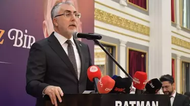 Çalışma ve Sosyal Güvenlik Bakanı Işıkhan, Batman'da iftar programında konuştu Açıklaması