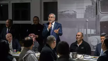 Bakan Işıkhan'dan İşçilerle İftar