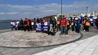 Çanakkale'de Deprem Farkındalık Yürüyüşü