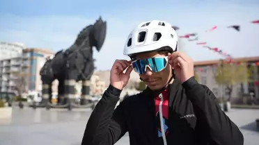 Çanakkale şehitleri anısına 754 kilometre pedal çevirdiler