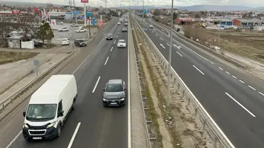 D100'de Bayram Dönüşü Trafik Yoğunluğu