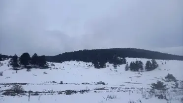 Çankırı'da Kar Yağışı Etkili Oluyor