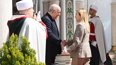 Tebbun ve Meloni'den Doğal Gaz Görüşmeleri