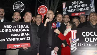 CHP, ABD ve İsrail'in Saldırısını Protesto Etti