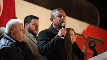 CHP Genel Başkanı Özel'den Bolu Belediyesine yönelik 'irtikap' operasyonuna ilişkin açıklama Açıklaması