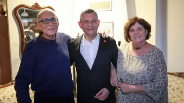 Özgür Özel, Ataol Behramoğlu'nu Ziyaret Etti