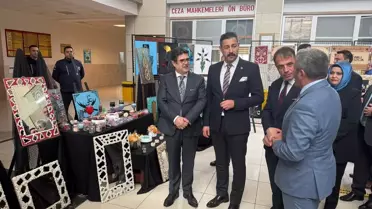 Çorlu'da Sosyal Market ve Sergi Açıldı
