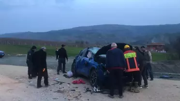 Çorum'da Cip Devrildi: 3 Yaralı