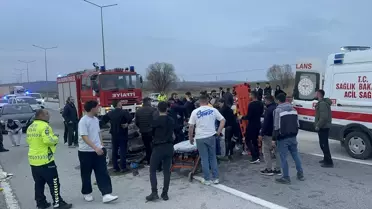 Çorum'da Kaza: 3 Yaralı