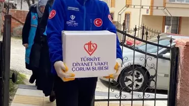 Diyanet'ten Gıda Yardımı
