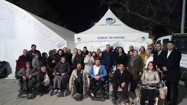 Çubuk'ta Engelli Bireyler İçin İftar Programı