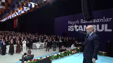 Erdoğan'dan İftar Programında Ramazan Mesajı