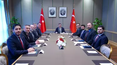 Cevdet Yılmaz ATBR Heyetini Ağırladı