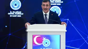 Cumhurbaşkanı Yardımcısı Yılmaz, Kamu-Sen'in 8. Olağan Genel Kurulu'nda konuştu Açıklaması