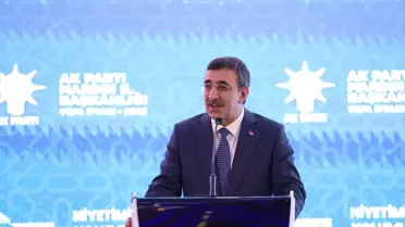 Cumhurbaşkanı Yardımcısı Yılmaz, Mardin'de iftar programında konuştu Açıklaması