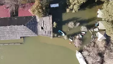 Dalyan Kanalı'nda Su Seviyesi Yükseldi