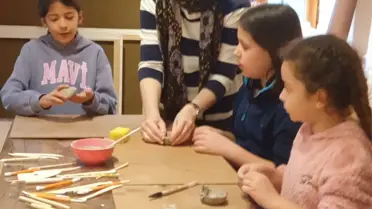 Datça'da Öğrenciler Seramik Atölyesiyle Yeteneklerini Sergiledi