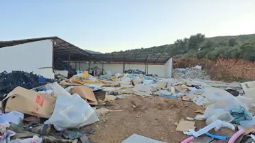 Datça'da Kontrolsüz Çöp Dökümü İddiası