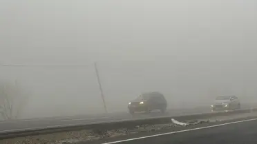 Denizli'de Yoğun Sis Ulaşımı Olumsuz Etkiledi