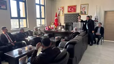 Derecik'te Başkan Vekili Seçildi