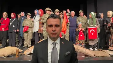 Erzurum'da Çanakkale Ruhu Tiyatroda